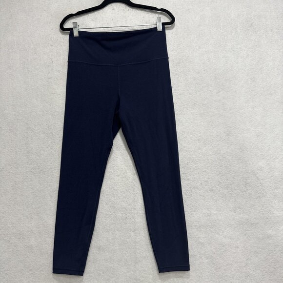 Athleta Pants - Athleta Leggings Womens Medium Navy Ultra High Rise Elation 7/8 Tight Yoga